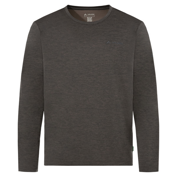 ESSENTIAL LS T-SHIRT Herren - Funktionsshirt-DEER BROWN