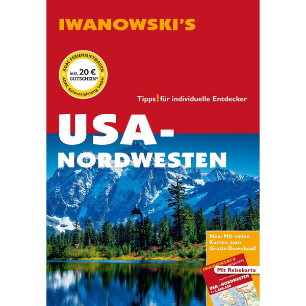 USA-NORDWESTEN - REISEFÜHRER VON IWANOWSKI - Reiseführer