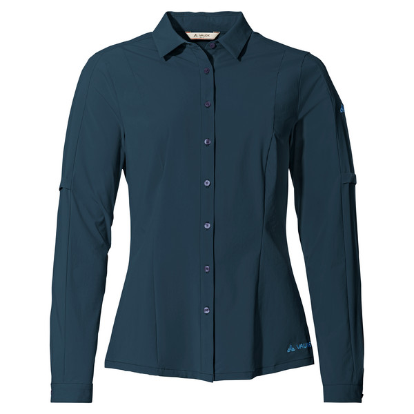 WOMEN'S FARLEY STRETCH SHIRT Damen - Funktionsshirt-DARK SEA