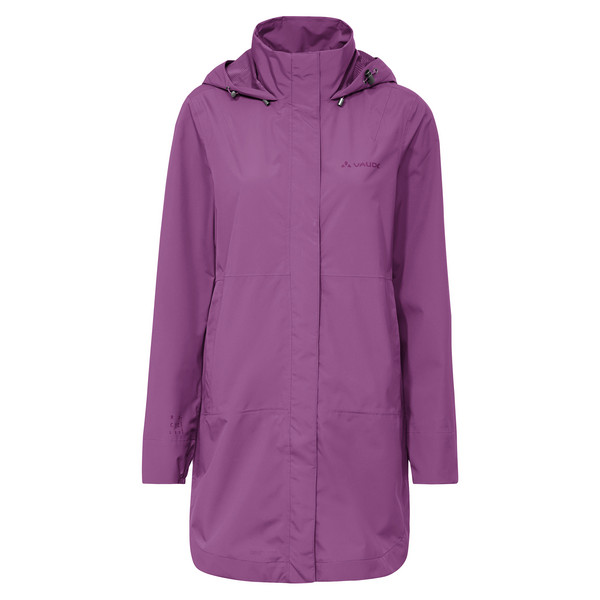 WOMEN'S MINEO 2.5L COAT Damen - Regenmantel-MAGENTA
