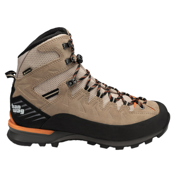 MAKRA PRO GTX Herren - Bergstiefel-LIGHTBROWN/ORANGE