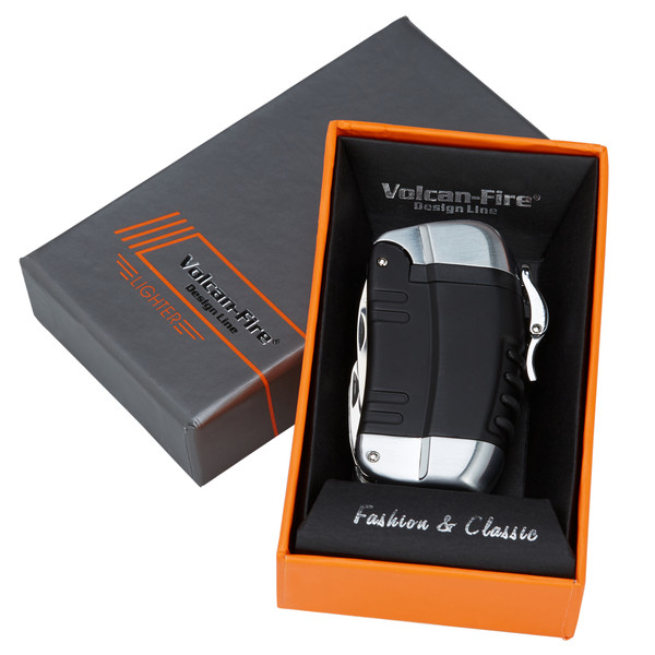 V-Fire DL27 COOLJET CHROM BLACK - Feuerzeug Ansicht 7