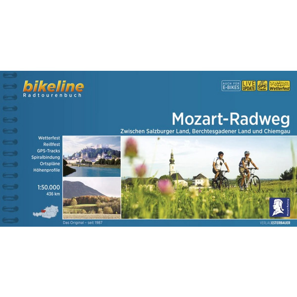 MOZART-RADWEG - Radwanderführer Ansicht 1