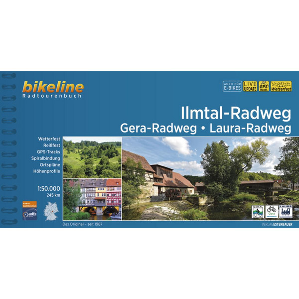 ILMTAL-RADWEG . GERA-RADWEG . LAURA-RADWEG - Radwanderführer Ansicht 1