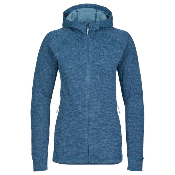 NEXUS HOODY WMNS Damen - Fleecejacke-TEMPEST BLUE