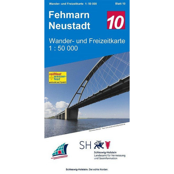 FEHMARN - NEUSTADT. WANDER- UND FREIZEITKARTE 1:50 000 Ansicht 1