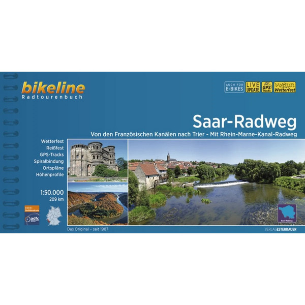 SAAR-RADWEG - Radwanderführer Ansicht 1