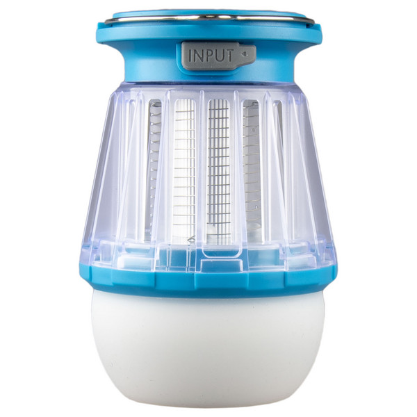 Rubytec BUZZ USB SOLAR LANTERN & MOSQUITO CATCHER, BLUE - Laterne Ansicht 2