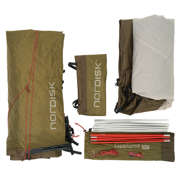 Nordisk OPPLAND 3 (3.0) PU TENT - Tunnelzelt Ansicht 28