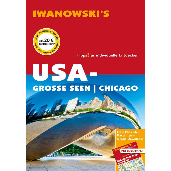 USA-GROßE SEEN / CHICAGO - REISEFÜHRER VON IWANOWSKI - Reiseführer Ansicht 1