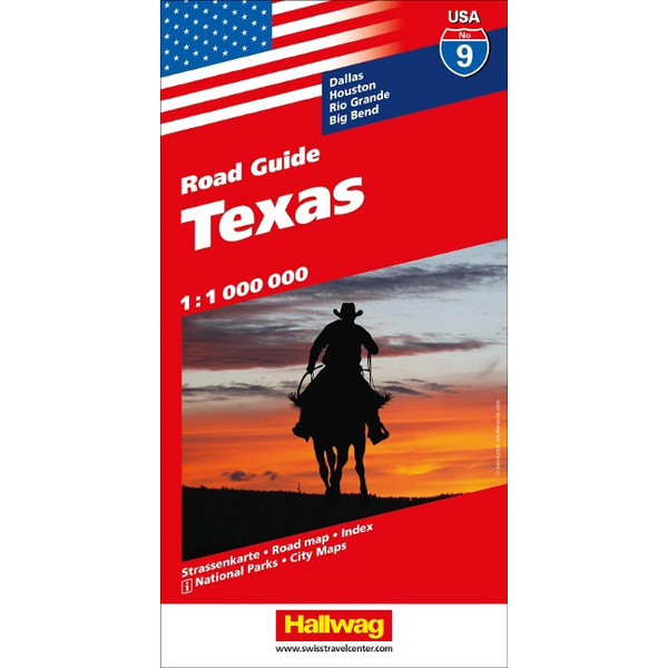 TEXAS NR. 09 USA ROAD GUIDE 1:1 MIO. - Straßenkarte Ansicht 1