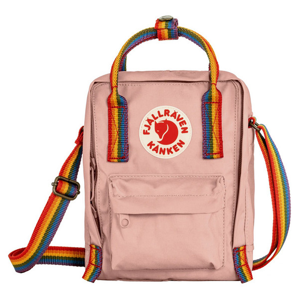 KÅNKEN RAINBOW SLING - Umhängetasche-CHALK ROSE-RAINBOW
