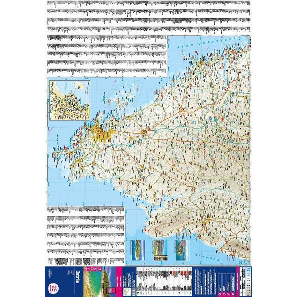 REISE KNOW-HOW LANDKARTE ISTRIEN / ISTRIA (1:70.000) - Straßenkarte Ansicht 3
