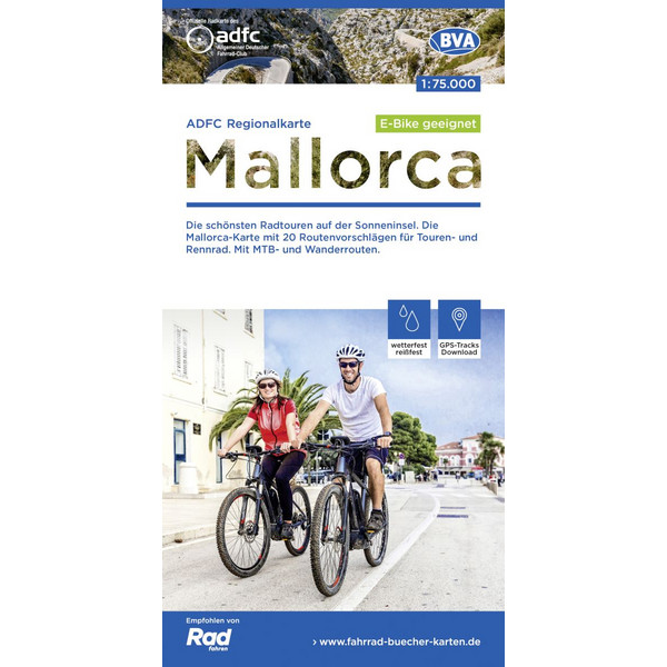 ADFC-REGIONALKARTE MALLORCA, 1:75.000 - Fahrradkarte Ansicht 1
