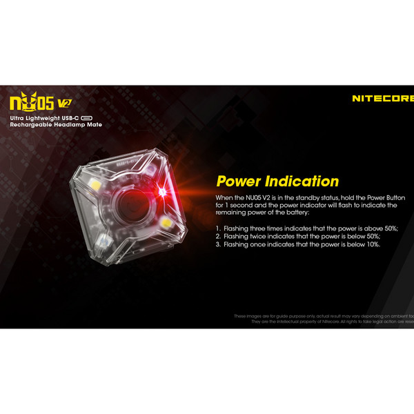 Nitecore NU05 V2 - Outdoor Lampe Ansicht 18