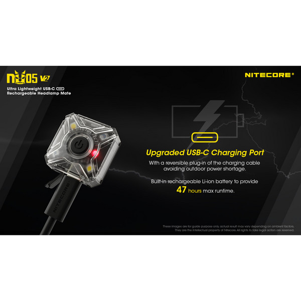 Nitecore NU05 V2 - Outdoor Lampe Ansicht 5