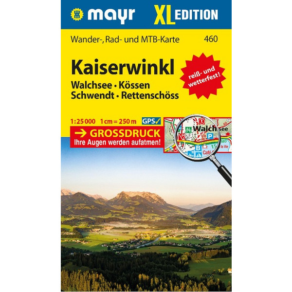 MAYR WANDERKARTE KAISERWINKL XL 1:25.000 Ansicht 1