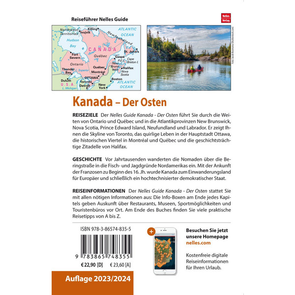 NELLES GUIDE REISEFÜHRER KANADA: DER OSTEN Ansicht 2