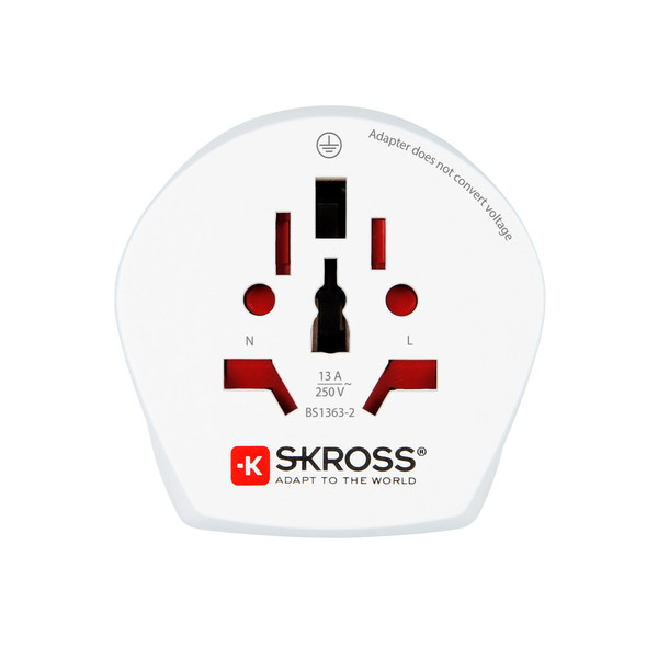 Skross COMBO WORLD EU + IND - Reisestecker Ansicht 2
