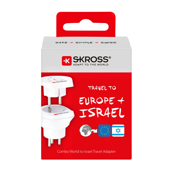 Skross COMBO EU+ISR - Reisestecker Ansicht 4