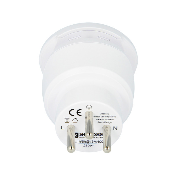 Skross COMBO EU+ISR - Reisestecker Ansicht 3