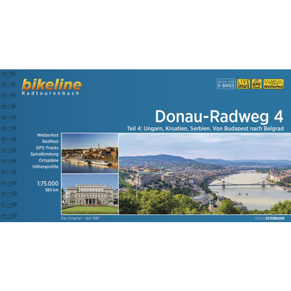 DONAU-RADWEG 4 - Radwanderführer Ansicht 1