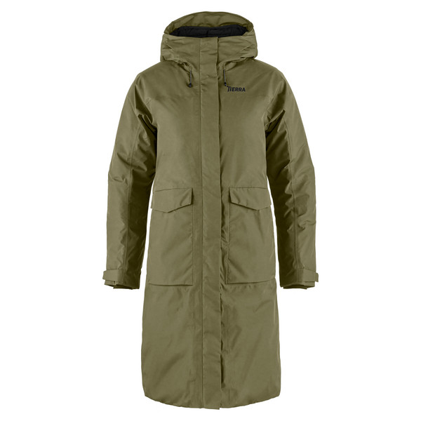 NIKKA PARKA W Damen - Winterjacke-FALL GREEN