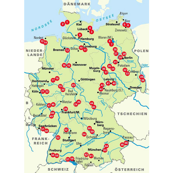 DIE 66 SCHÖNSTEN WELLNESS-RADTOUREN IN DEUTSCHLAND - Radwanderführer Ansicht 2