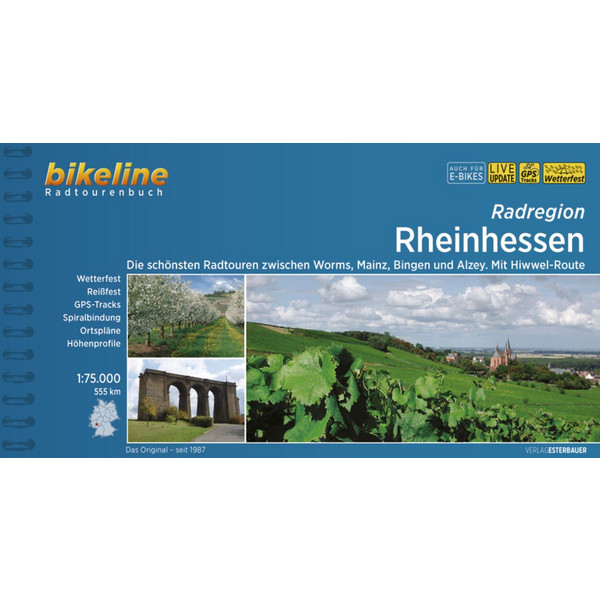 RADATLAS RHEINHESSEN - Radwanderführer Ansicht 1