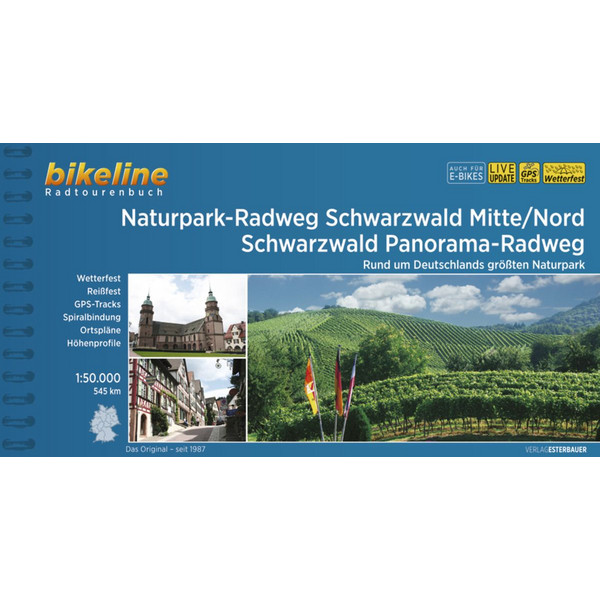 NATURPARK-RADWEG SCHWARZWALD MITTE/NORD - Radwanderführer Ansicht 1