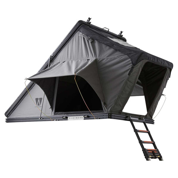 Vickywood DACHZELT CUMARU 135 ECO ALU TRIANGLE HARTSCHALEN - Dachzelt Ansicht 1