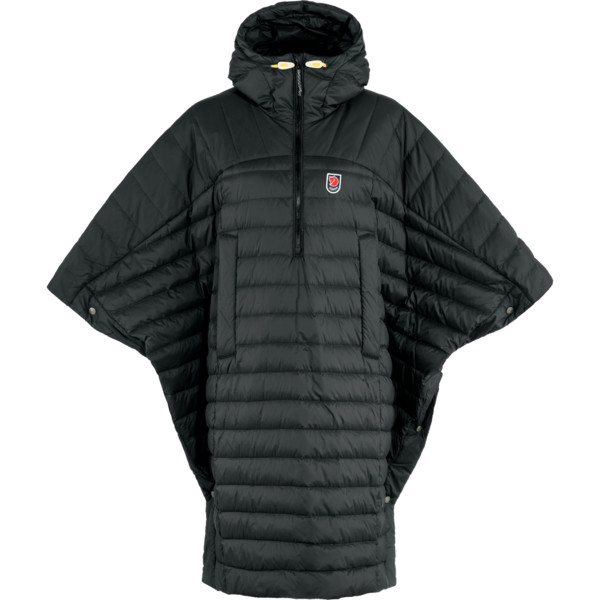 EXPEDITION DOWN PONCHO Damen - Poncho-BLACK