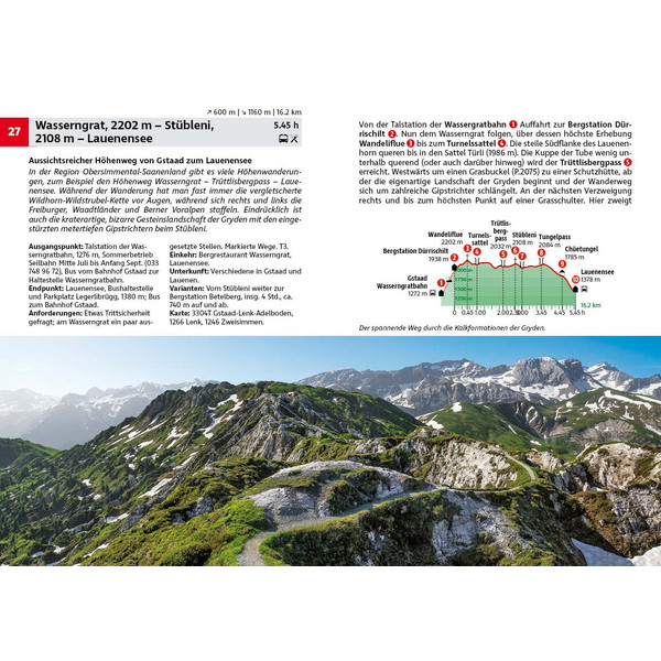 BERNER OBERLAND WEST - Wanderführer Ansicht 4
