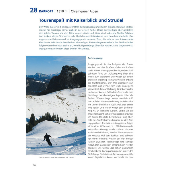 PISTENGEHEN UND LEICHTE SKITOUREN Ansicht 9