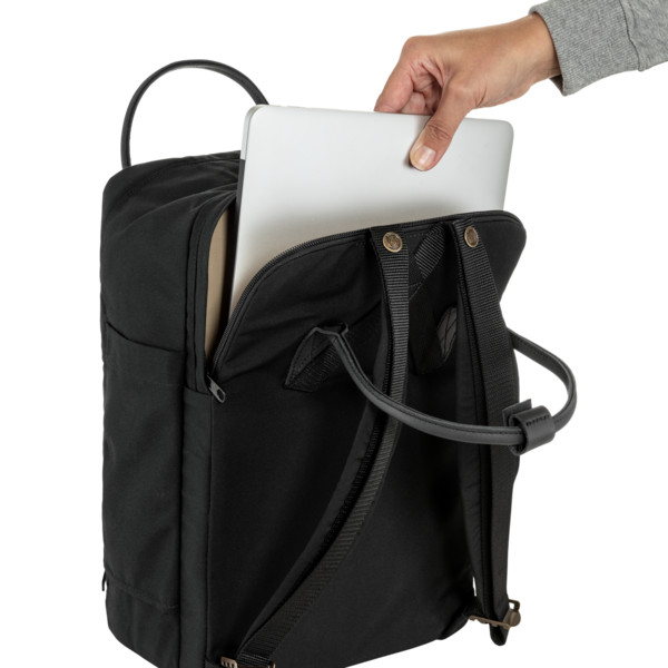 Fjällräven KÅNKEN NO. 2 BLACK LAPTOP 15 - Laptoprucksack Ansicht 15