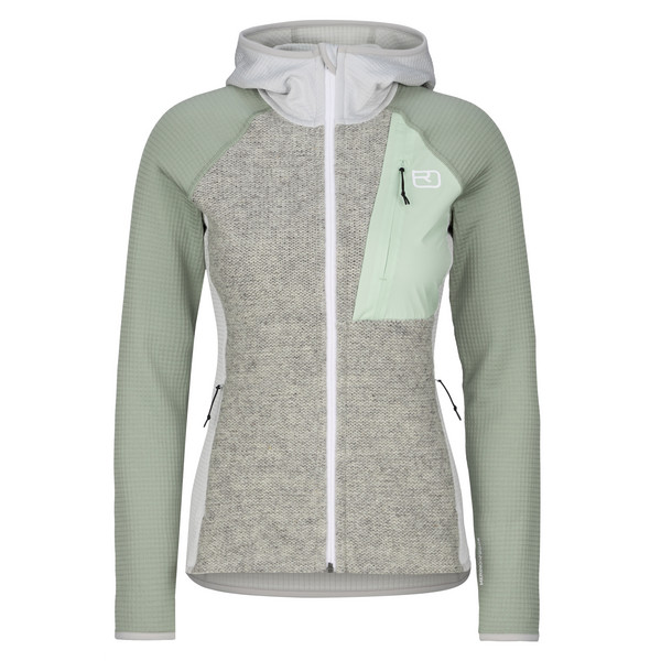 FLEECE GP CLASSIC KNIT HOODY W Damen - Fleecejacke