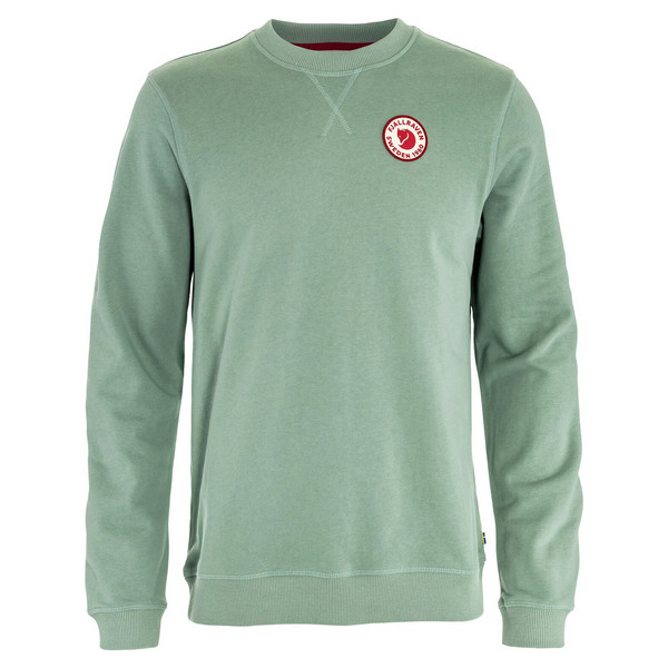 1960 LOGO BADGE SWEATER M Herren - Sweatshirt-MISTY GREEN