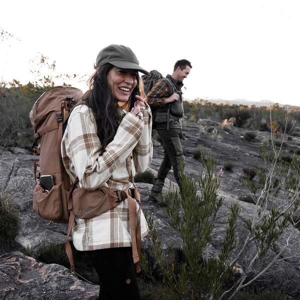 Fjällräven SINGI FLANNEL OVERSHIRT W Damen - Flanellhemd Ansicht 18