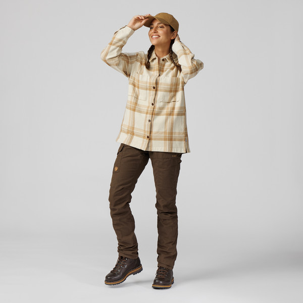 Fjällräven SINGI FLANNEL OVERSHIRT W Damen - Flanellhemd Ansicht 12
