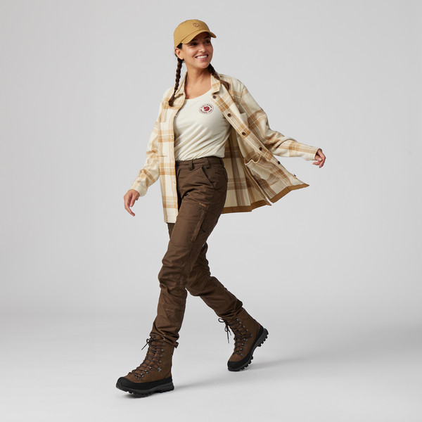 Fjällräven SINGI FLANNEL OVERSHIRT W Damen - Flanellhemd Ansicht 15
