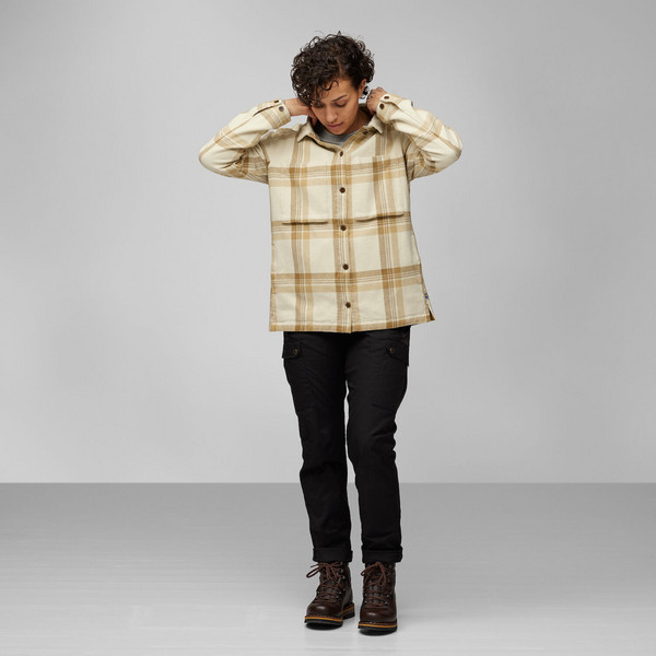 Fjällräven SINGI FLANNEL OVERSHIRT W Damen - Flanellhemd Ansicht 7