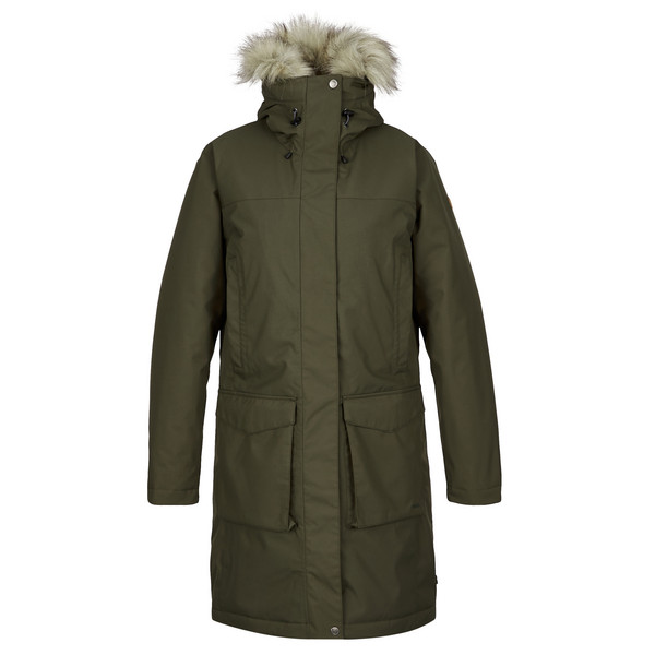 NUUK LITE PARKA W Damen - Winterjacke-DEEP FOREST