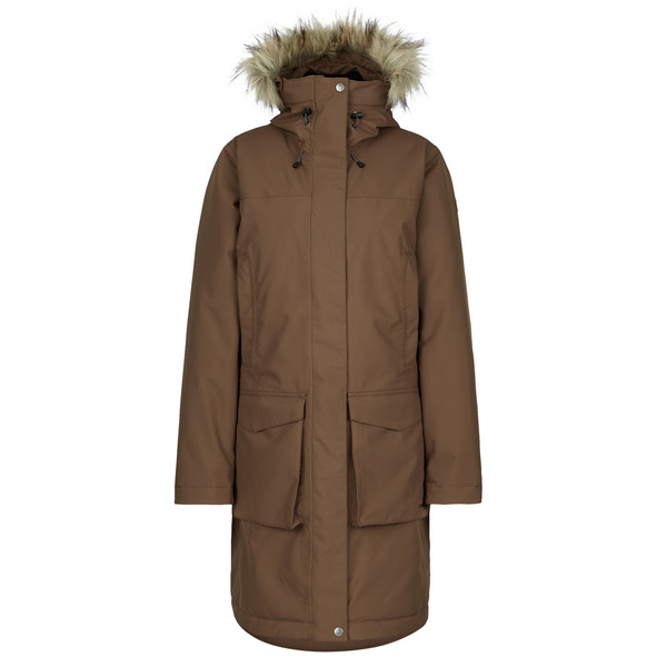 NUUK LITE PARKA W Damen - Winterjacke-DARK OAK