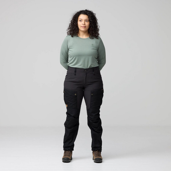 Fjällräven KEB TROUSERS CURVED W Damen - Trekkinghose Ansicht 23