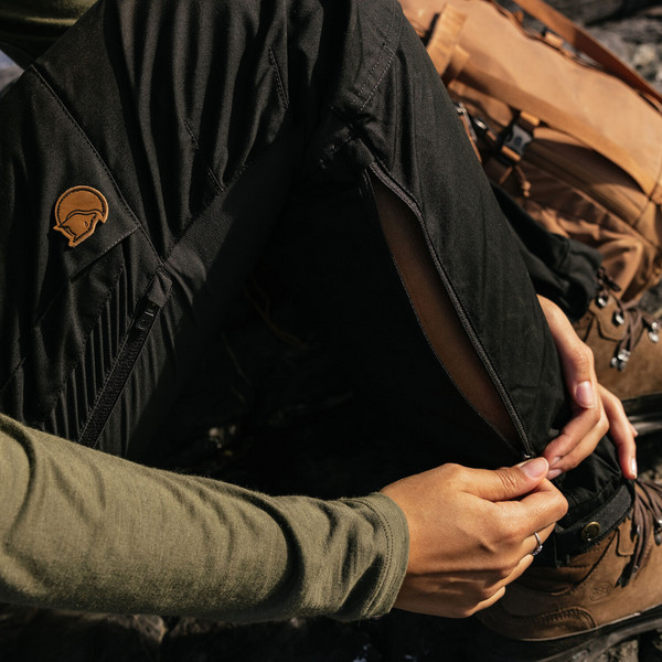 Fjällräven KEB TROUSERS CURVED W Damen - Trekkinghose Ansicht 24