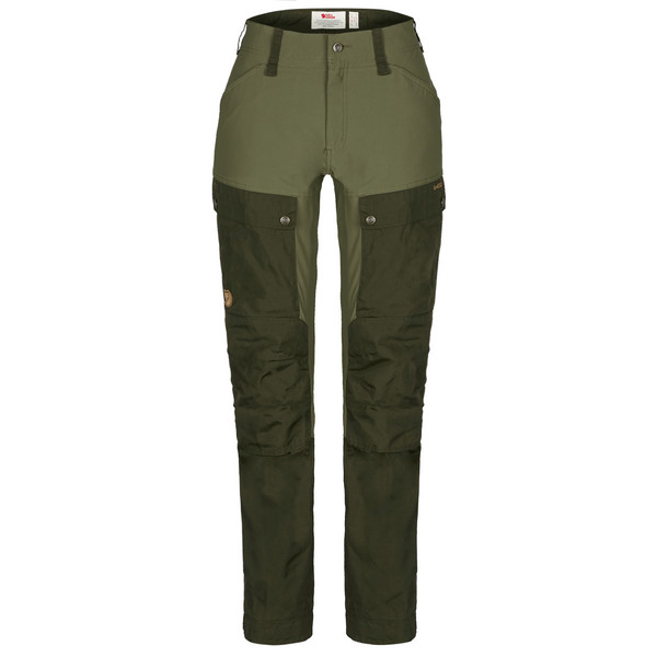 KEB TROUSERS CURVED W Damen - Trekkinghose-DEEP FOREST-LAUREL GREEN