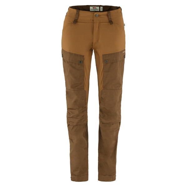 KEB TROUSERS CURVED W Damen - Trekkinghose-TIMBER BROWN-CHESTNUT