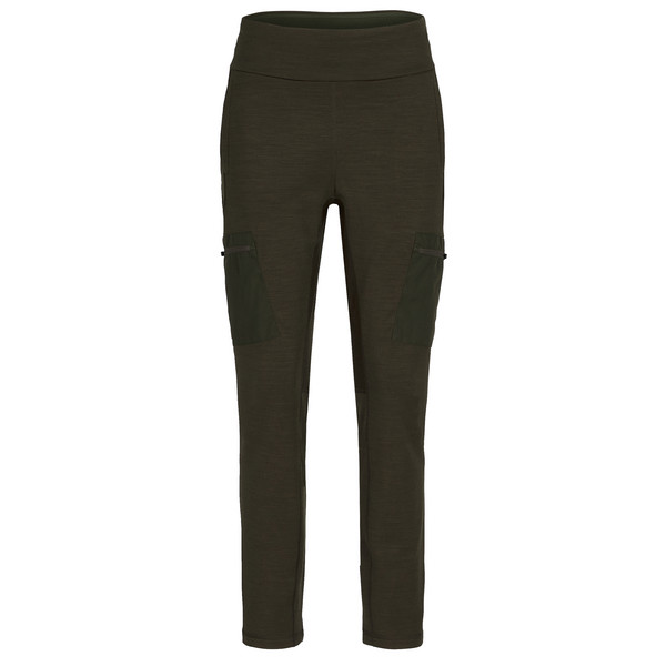 KEB FLEECE TROUSERS W Damen - Fleecehose-DEEP FOREST