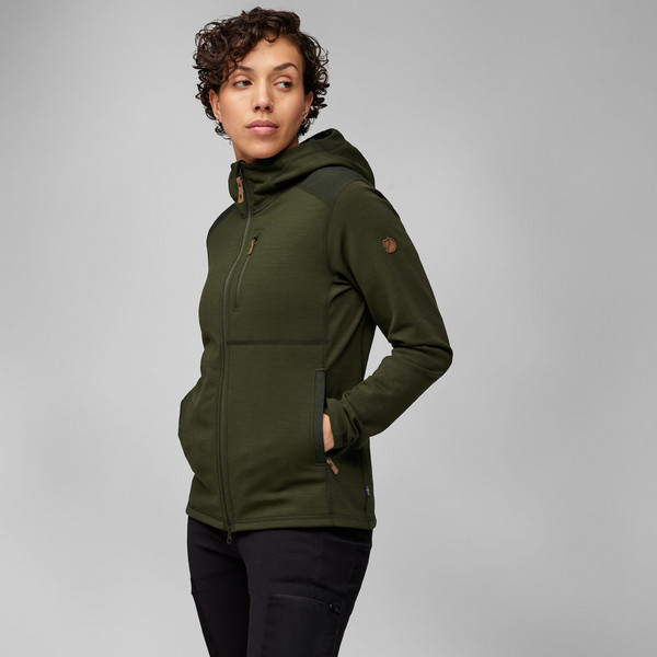 Fjällräven KEB FLEECE HOODIE W Damen - Fleecejacke Ansicht 8