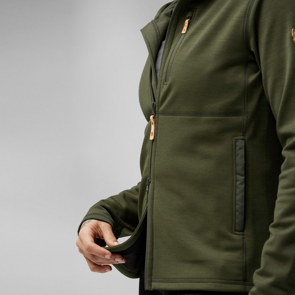 Fjällräven KEB FLEECE HOODIE W Damen - Fleecejacke Ansicht 10